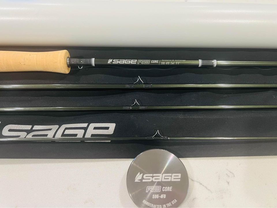 SAGE R8 Core 5wt 9'6"FB (596-4) Fly Fishing Rod