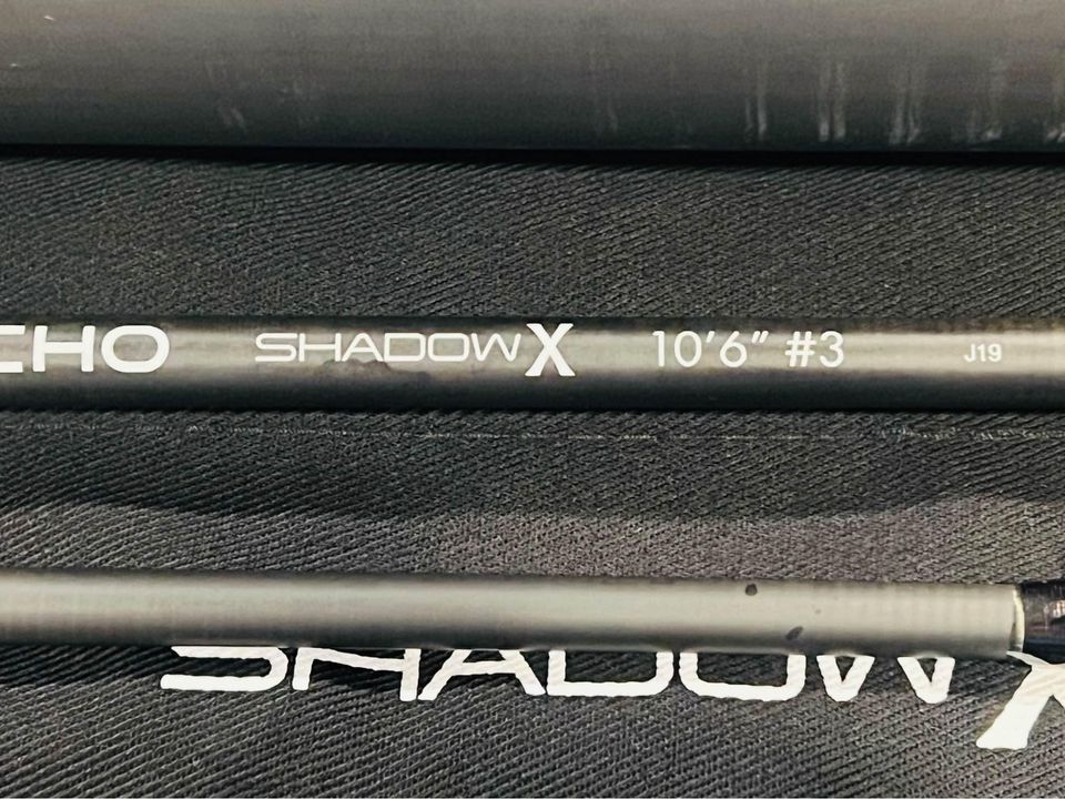 ECHO Shadow X 3wt 10'6" (3106-4) Nymphing Fly Rod