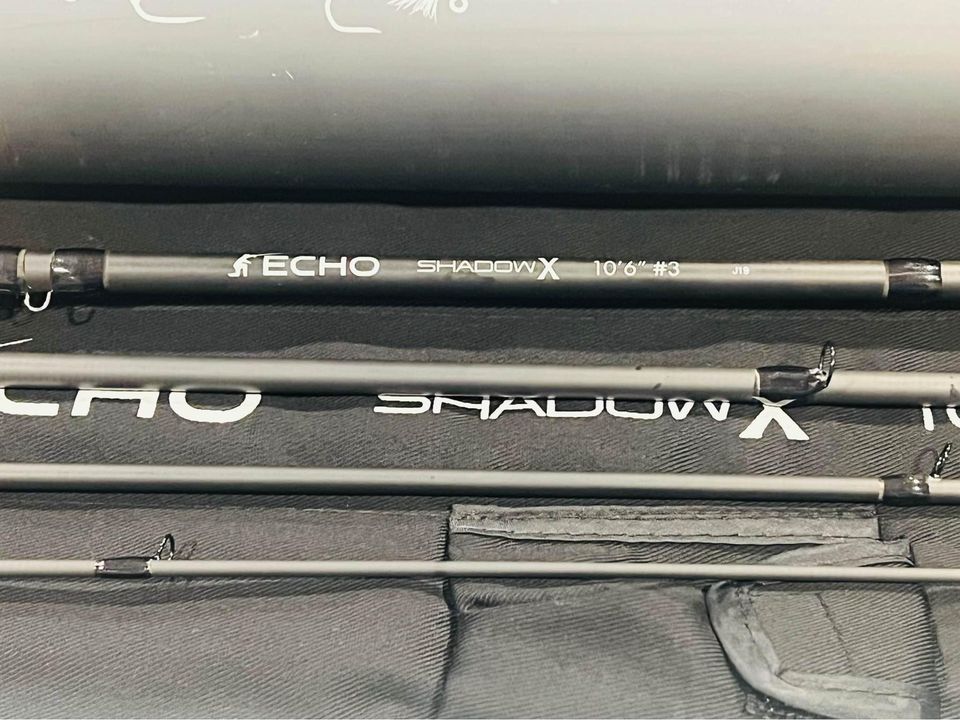 ECHO Shadow X 3wt 10'6" (3106-4) Nymphing Fly Rod