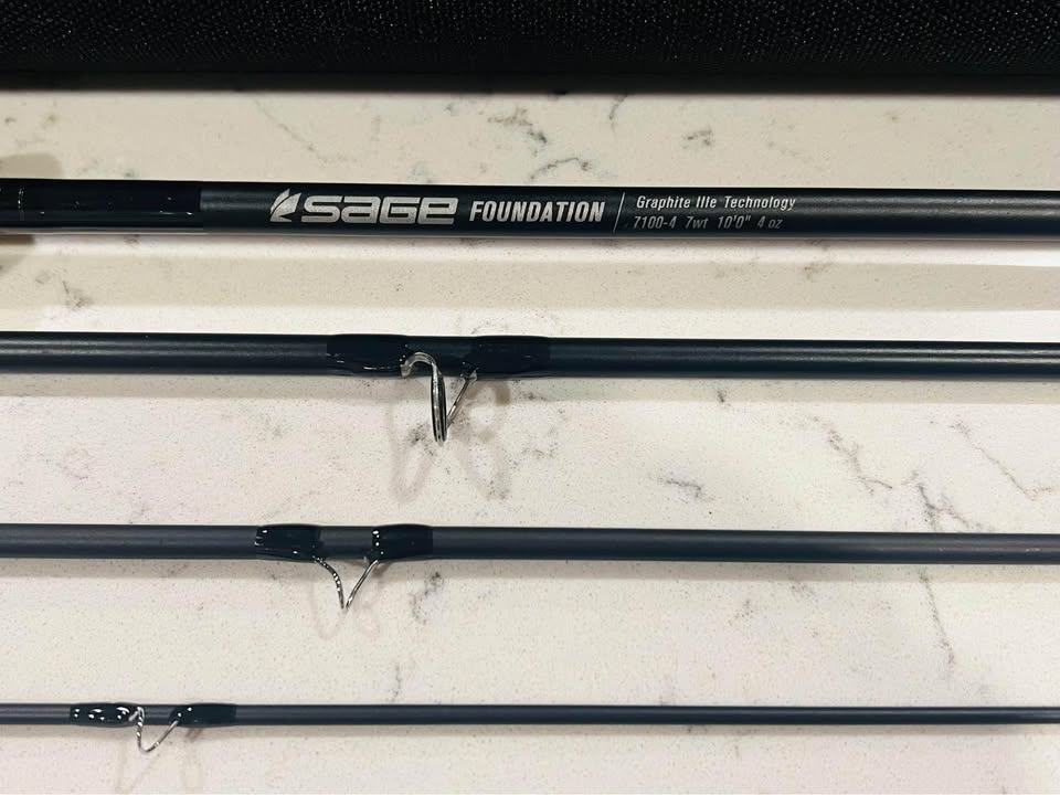 SAGE Foundation 7wt 10'0" (7100-4) Fly Rod