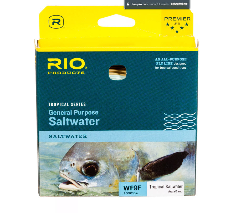 RIO General Purpose Saltwater Fly Line (Tropical Series) - Fintek