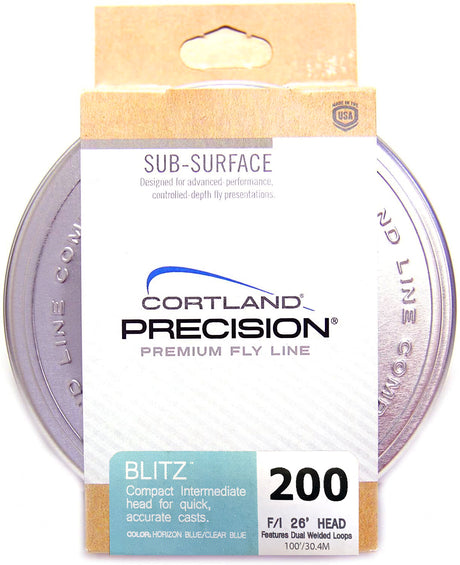 CORTLAND Precision Sub-Surface BLITZ Fly Line - Fintek