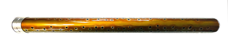 Custom German Brown Trout Air Brushed Fly Rod Tube - Fintek